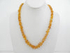 NATURAL RAW BALTIC AMBER NECKLACE CHIPS,  15-17 gm 10.5-12.5 mm 22 " ALLUREGEM S1370