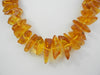 Large POLISHED Chips Baltic Amber Necklace HONEY 57 gm  26"  ALLUREGEM S1393