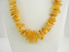 GENUINE BALTIC AMBER NECKLACE POLISHED BUTTER  CHIPS  76  gm 27"  ALLUREGEM S1800