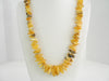 GENUINE BALTIC AMBER  NECKLACE CHIPS POLISHED MULTI-COLOR  72 gm 27 " ALLUREGEM S1243