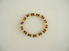 BALTIC AMBER STRETCH BRACELET MULTI-COLOR  6 gm 6-7  mm, 7 "  ALLUREGEM  S1694