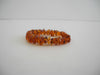 GENUINE BALTIC AMBER BRACELET  SMALL, CHIPS, POLISHED  13.6 gm  HONEY 6.5 " ALLUREGEM S1324