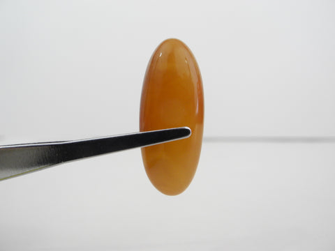 GENUINE BALTIC AMBER CABOCHON STONE, BUTTER 1.7 gm ALLUREGEM S1880