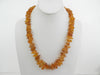 NATURAL  BALTIC AMBER NECKLACE RAW HONEY 47 gm 22 " ALLUREGEM S1712