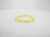 GENUINE BALTIC AMBER BEADS STRETCH BRACELET POLISHED LEMON  6.7 gm  8 "  ALLUREGEM S1767