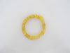 GENUINE BALTIC AMBER BEAD BRACELET, BUTTER-WHITE,  8-9 mm 11.7 gm 7.5" ALLUREGEM S1721