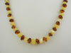 GENUINE BALTIC AMBER NUGGET NECKLACE MULTI-COLOR 14-16 gm 22 " ALLUREGEM S1508