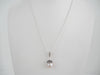 925 Sterling Silver Freshwater Pearl Pendant Necklace 10 gm 13.5 mm 19 " Alluregem S1705
