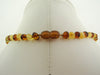 GENUINE BALTIC AMBER NECKLACE MULTI-COLORED POLISHED 12 gm 19" ALLUREGEM S1827