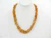 GENUINE BALTIC AMBER CHIPS NECKLACE BUTTERSCOTCH, 39 gm 21"  ALLUREGEM S1554