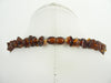 Baltic Amber CHIPS Necklace,GRADUATED DK HONEY 27-32 gm 20 " Alluregem S1038