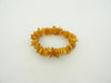 GENUINE BALTIC AMBER LG CHIP STRETCH BRACELET  23-26 gm 7.5 ALLUREGEM S1135