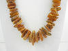 Large RAW Chips Baltic Amber Necklace HONEY 76 gm  26"  ALLUREGEM S1416