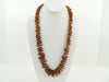 GENUINE BALTIC AMBER CHIPS NECKLACE POLISHED HONEY 65 gm 26 " ALLUREGEM S1659