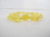 GENUINE BALTIC AMBER STRETCH BRACELET 5-6 gm, BUTTER  8"  ALLUREGEM  S1551