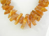 Large RAW Chips Baltic Amber Necklace HONEY 87.1 gm  26"  ALLUREGEM S1388