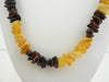 GENUINE BALTIC AMBER NECKLACE MULTI-COLOR, POLISHED 42 gm 29" ALLUREGEM S1700