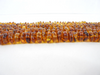 Natural Baltic Amber Bead Strands Rondelle Honey 8" Alluregem E1278