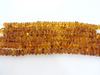 Natural Baltic Amber Bead Strands Rondelle Honey 8" Alluregem E1278