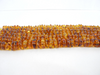 Natural Baltic Amber Bead Strands Rondelle Honey 8" Alluregem E1278