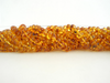 Natural Baltic Amber Rondelle Bead Strand 9-10 mm Honey 16" Alluregem E1279