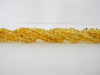 Natural Baltic Amber Bead Strands Rondelle Lemon 7 - 8 gm 5 - 6mm 16" Alluregem E2103