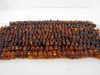 Natural BALTIC AMBER Beads Strands Chubby Rounded Baroque Cognac 9 - 10 mm 10 - 12 grams 8" Alluregem E2109