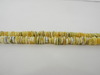 Natural BALTIC AMBER Beads, Thin Rondelle Butter White Amber, Pack of 140 Beads Alluregem E2111