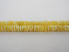 Natural BALTIC AMBER Beads Strands Rondelle Clean Butter White Amber 21 - 23 grams, 9-10 mm 16" Alluregem E2112