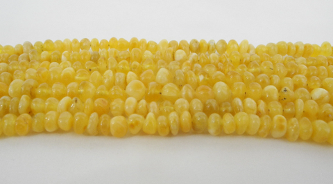 NATURAL Baltic Amber Beads Strands Rounded 7 - 8mm 13 - 16 Grams Butter 16" Alluregem E2128