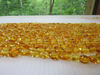 Natural Baltic Amber Bead Strands, Lemon, Large Chubby Oval 10 - 12 Grams, 9 - 11 MM 16" Alluregem E2153