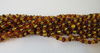 Natural Baltic Amber Bead Strands, Multi-color, Rounded Baroque 12 - 14 Grams, 7 - 8 MM 16" Alluregem E2155