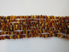 Genuine Baltic amber, Extra Small Baltic Amber chips bead strands, Multi-color, 4-6 mm, Alluregem E2175