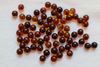 9.5 - 10mm Natural Baltic Amber Round Drilled Cognac Alluregem E2600