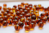 9.5 - 10mm Natural Baltic Amber Round Drilled Cognac Alluregem E2600