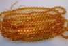 Genuine Baltic Amber Beads, 6mm Round Drilled Bead Strand Lemon to Cherry 16" Alluregem E2840