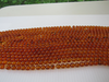 NATURAL Baltic Amber Loose Bead Strand 7mm Round Honey 16" Alluregem E2934