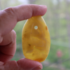 BALTIC Amber Pendant Bead, Natural, Very Unique Extra Large Butter Focal 10.5 gm Alluregem E3136