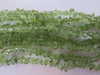 NATURAL PERIDOT CHIPS STRAND,GREEN, 23-27 gm, 3 mm, 35 " ALLUREGEM S1036