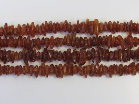 NATURAL BALTIC AMBER BEAD STRANDS  6-10 mm CHIPS HONEY 16"  ALLUREGEM S1152