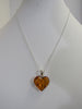 Genuine Baltic Amber Pendant Necklace 18"  ALLUREGEM  S1139