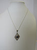 925 Sterling Silver Freshwater Pearl  Pendant Necklace 4 gm   18 "   Alluregem S1269