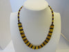 Natural Baltic Amber Cleopatra Necklace MULTI-COLOR 19 gm 19" ALLUREGEM S1280