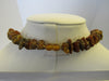 Large RAW Chips Baltic Amber Necklace, BROWN, 43.7 gm  22"  ALLUREGEM S1390