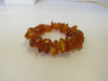 GENUINE BALITC AMBER STRETCH BRACELET,HONEY  32 gm, 8 " ALLUREGEM S1461