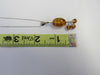 Baltic Amber Pendant Necklace, 925 Sterling Silver 18" ALLUREGEM  S1812