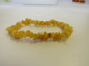 GENUINE BALTIC AMBER POLISHED CHIPS STRETCH BRACELET  BUTTER   7.6 gm  7.5 "  ALLUREGEM S1825