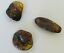 BALTIC AMBER PENDANT SMALL BROWN, PRICE IS FOR 3 ITEMS  8.28 gm ALLUREGEM S1878