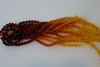 Baltic Amber Beads Strand, 6mm Round Ombre, Loose Beads 16" Alluregem E2317